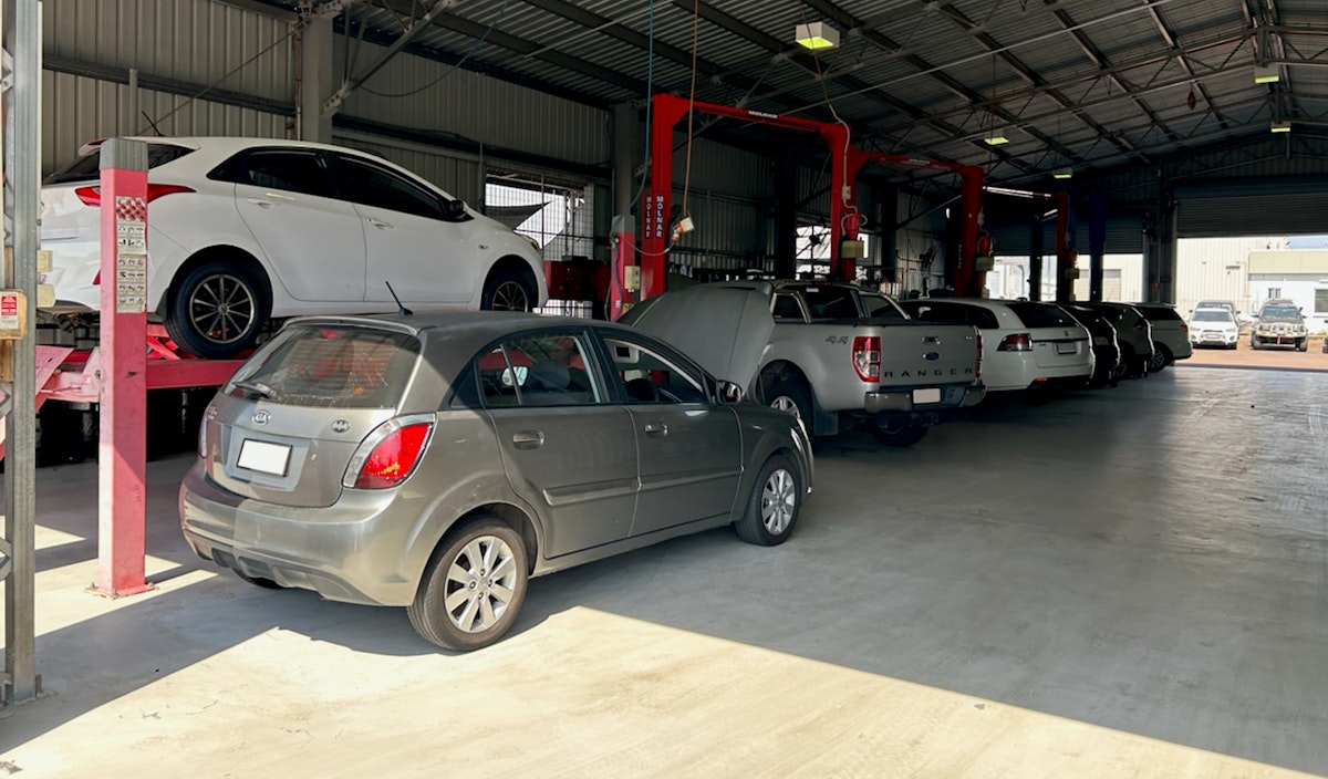 Car Service Workshop Palmerston Interior